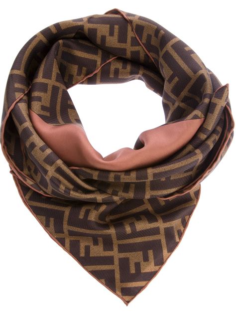 Fendi silk scarf for sale